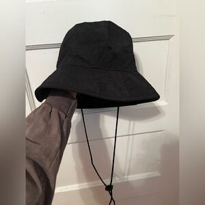 Joe FreshGoods Black Bucket Hat with Drawstring